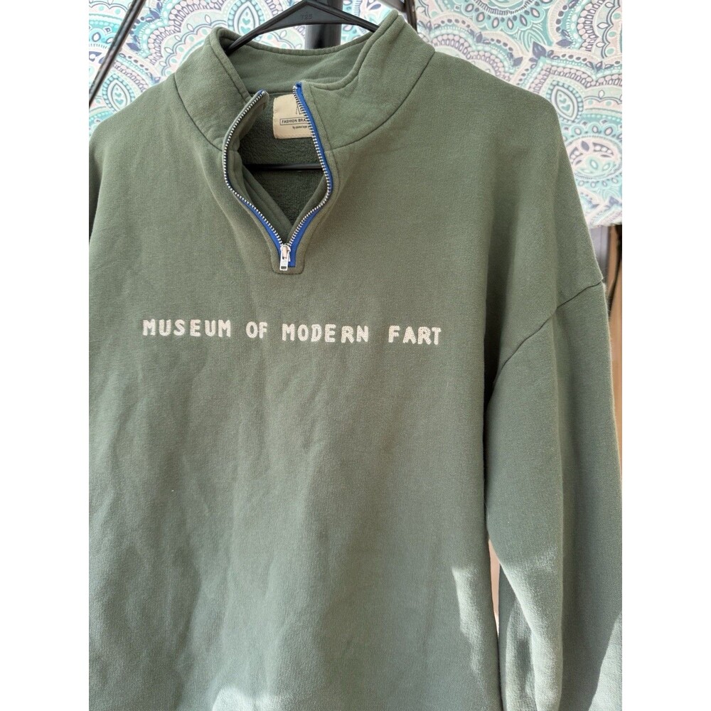 Fashion Brand Company Penelope Gazin Museum Modern Fart Sweatshirt L RARE - Picture 3 of 7